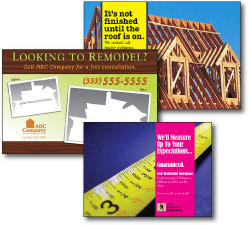 home remodeling direct mail postcards