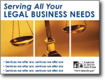 legal service marketing postcards